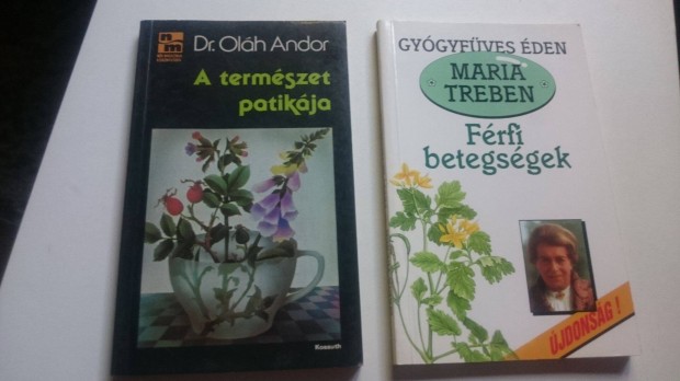 Maria Treben: Frfibetegsgek +Olh Andor: A termszet patikja +1