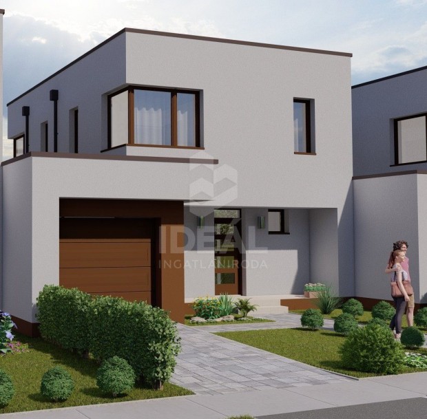 Máriakálnok, Új építésű 4 szobás családi ház, 351 m2 telekkel,