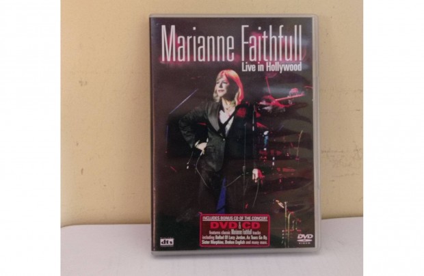 Marianne Faitfull -Live in Hollywood DVD + CD