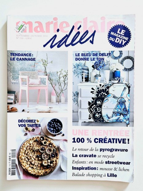 Marie Claire ides francia nyelv kreatv magazin