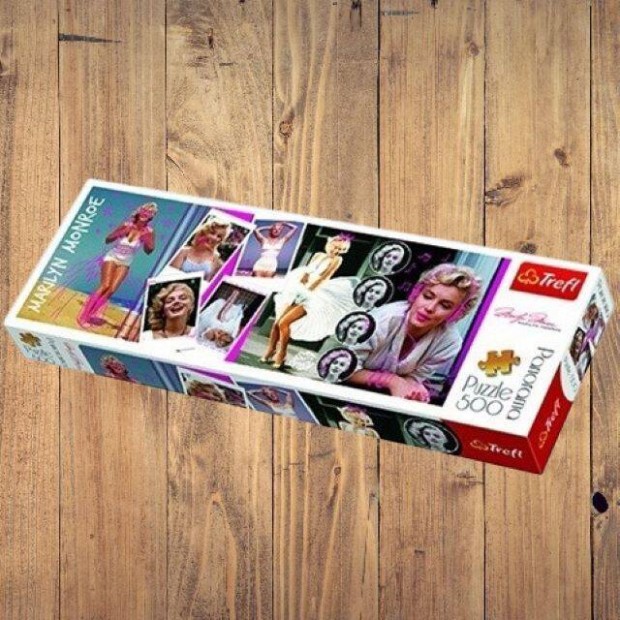 Marilyn Monroe puzzle montzs 500db-os panorma