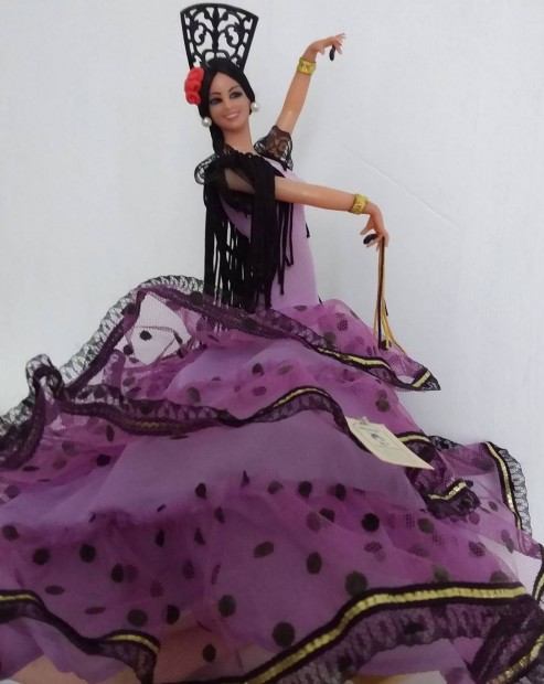 Marin Chiclana doll,flamenco tncos,spanyol tncosn baba gyjtknek
