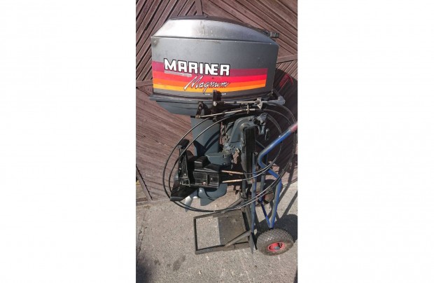 Mariner Magnum Yamaha 2T 25- (20Le.) rövid , távkaros olcsón!