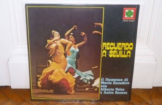Mario Escudero Recuerdo - A Sevilla LP 1975 Italy