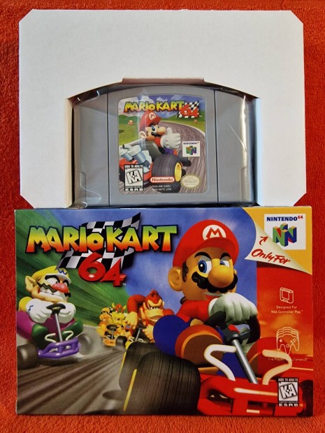 Mario Kart 64 NTSC USA Nintendo 64 jtk N64