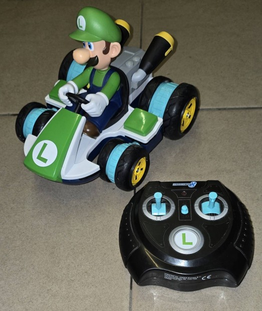 Mario Kart Luigi tvirnyts  aut-Nintendo (Jakks)