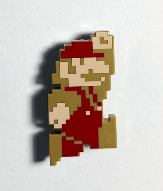 Mario, Pixelated Eredeti LEGO minifigura - Super Mario 71374 - j