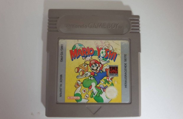 Mario & Yoshi Gameboy Game Boy eredeti Nintendo jtk
