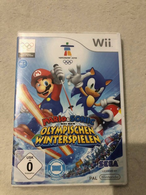 Mario and & Sonic at The Olympic Winter Games Nintendo Wii