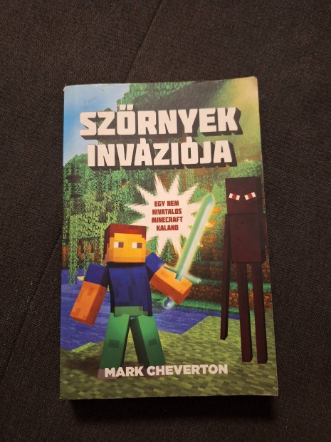 Mark Cheverton Szrnyek invzija Minecraft knyv