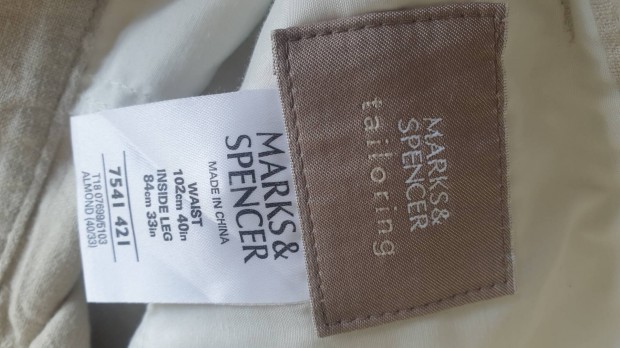 Mark&Spencer lenvszon nadrg XL-es mretben elad 