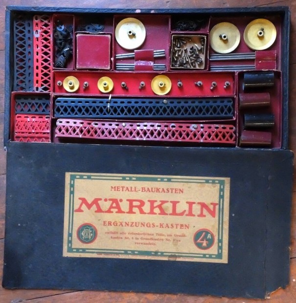 Marklin 4/A nmet fmlemez lemez gyessgi jtk