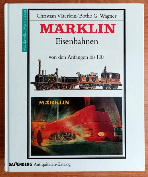 Marklin Eisenbahnen nmet nyelv knyv elad