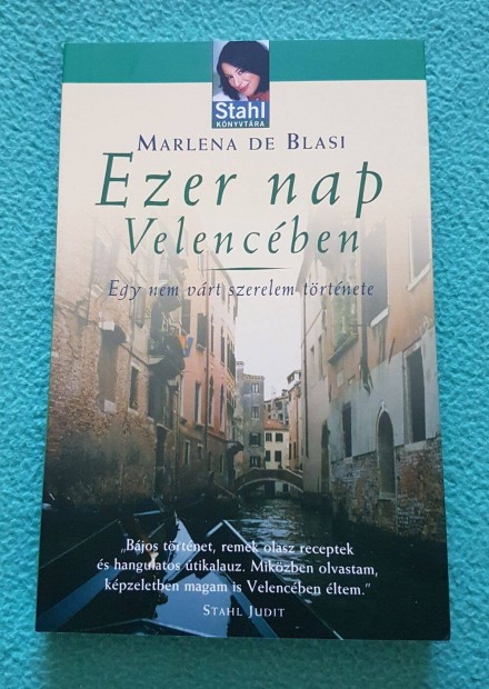 Marlena de Blasi - Ezer nap Velencben knyv