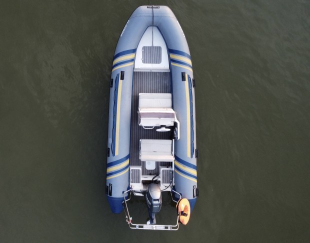 Marlin 530 RIB motorcsnak hypalon Yamaha 60LE csnakmotor 