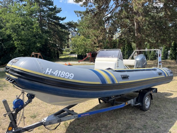 Marlin 530 RIB motorcsnak hypalon Yamaha 60LE csnakmotor 