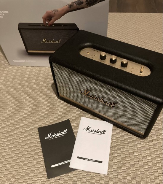 Marshall Stanmore II Bluetooth Hangszr, fekete