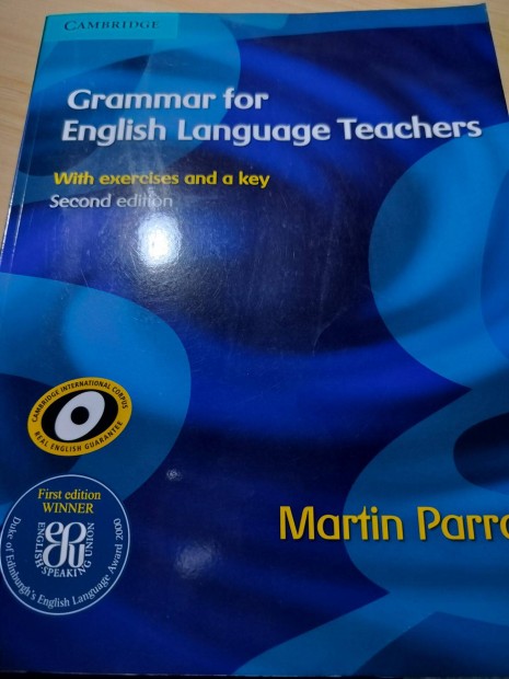 Martin Parrott Grammar for English Language Teachers könyv book