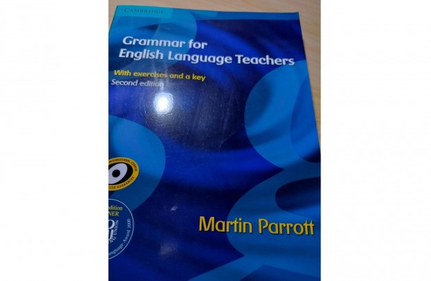 Martin Parrott: Grammar for English Teachers angol tanri knyv