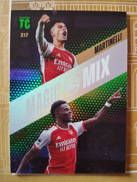 Martinelli Saka (Arsenal) Magic Mix Top Class 2024 focis krtya