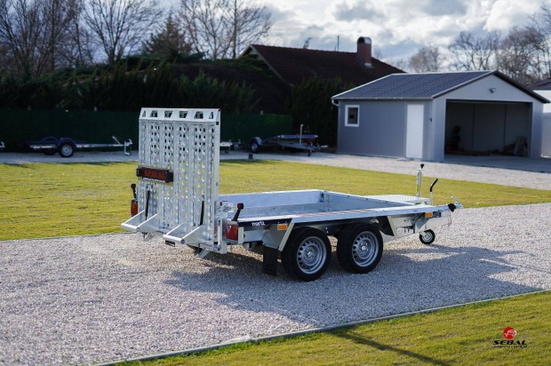 Martz Bau 260 - 2 tengelyes (2700 kg) új gépszállító Csak 1.590.000 Ft