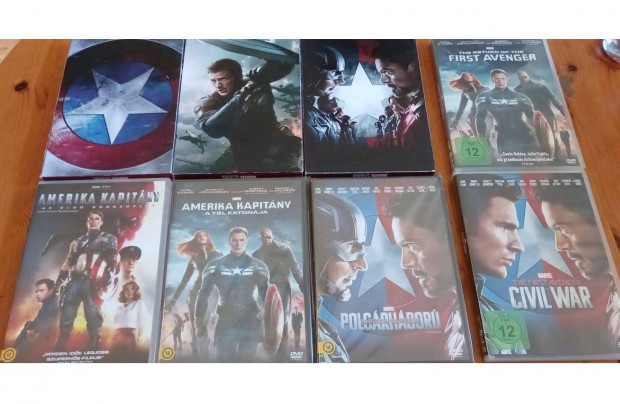 Marvel Amerika kapitny DVD film