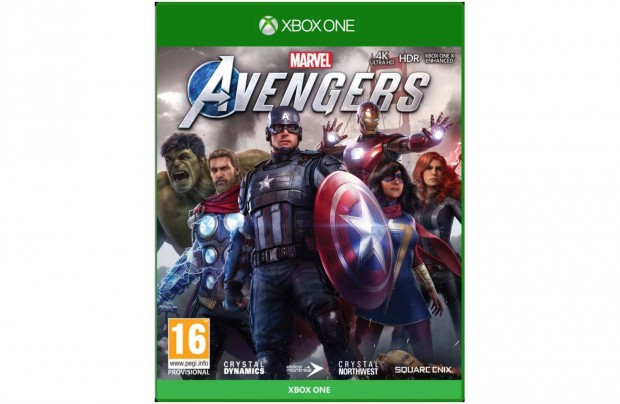 Marvel Avenger's - Xbox One jtk, hasznlt