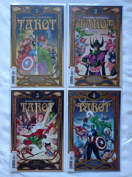 Marvel Avengers Defenders Tarot 1-4. kpregny