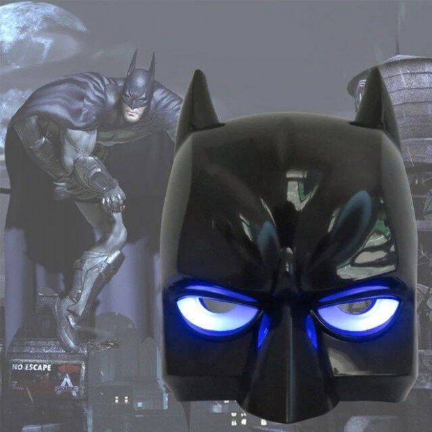 Marvel Batman Led-es vilgt maszk larc