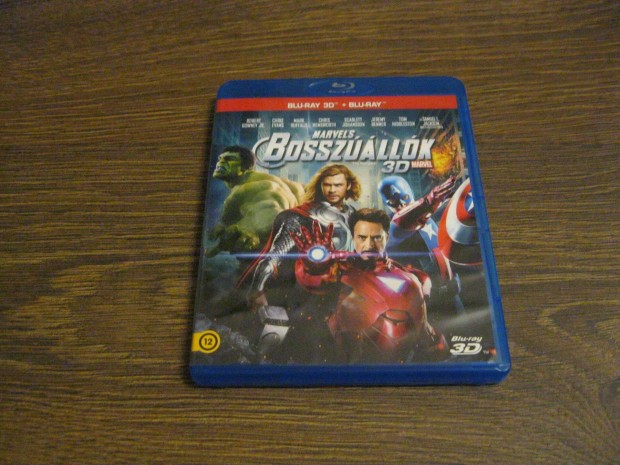 Marvel Bosszllk 3D Blu Ray film
