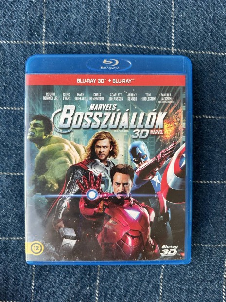 Marvel Bosszllk 3D blu-ray