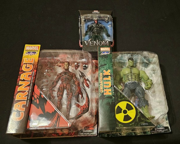 Marvel Hulk,Carnage,Venom figura