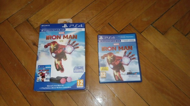 Marvel Iron Man ps4 VR plusz doboz kontrollerek nlkl playstation