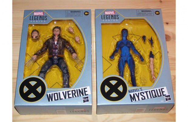 Marvel Legends 15 cm (6") Logan / Wolverine & Mystique (X-Men) figura