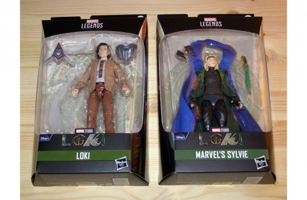 Marvel Legends 15 cm (6") TVA Jacket Loki & Sylvie (Disney+) figura