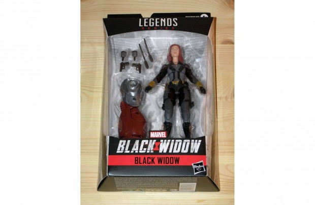 Marvel Legends 15 cm (6 inch) Black Widow (Black Grey Suit) figura