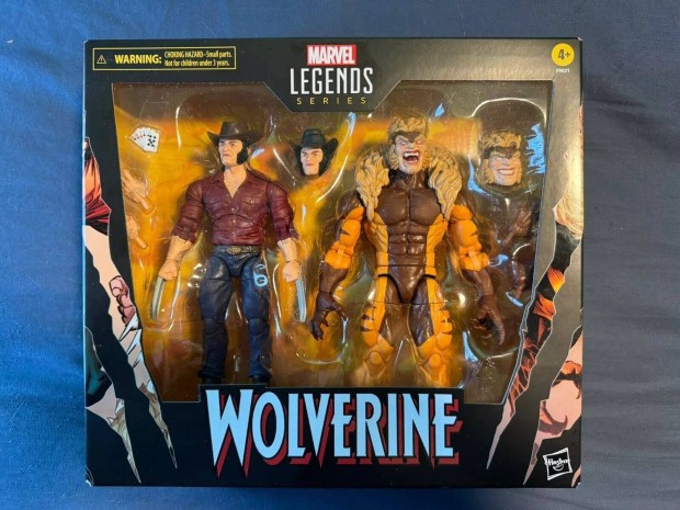 Marvel Legends Sabertooth Wolverine figura X-men j dobozos!