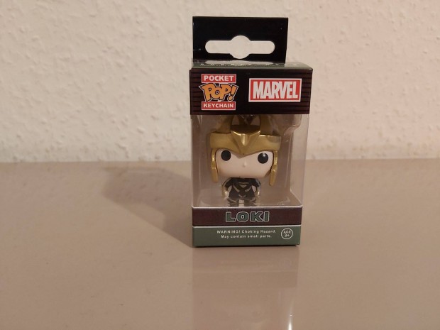 Marvel Loki kulcstart Funko POP dobozzal j Kszleten szmlval