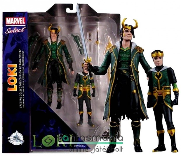 Marvel Select figura 18 cm Loki s gyerek Loki duplacsomag