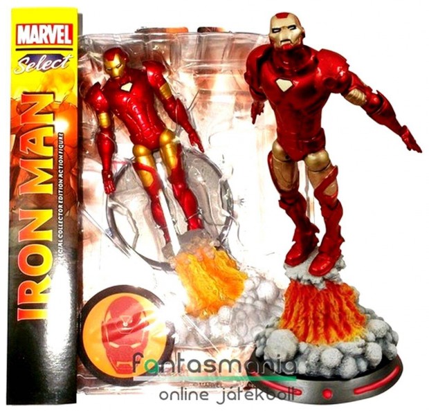 Marvel Select figura 18cm Avengers Vasember / Iron Man Bosszllk
