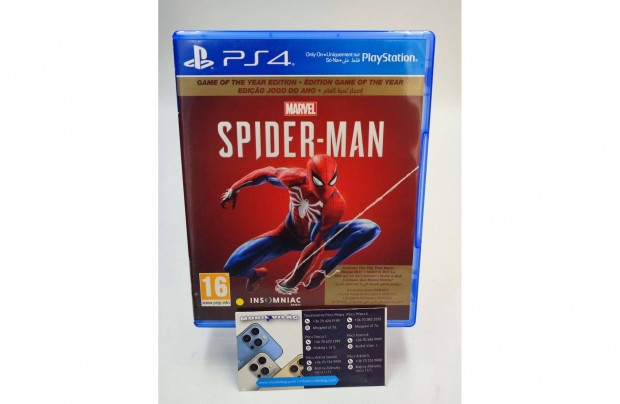 Marvel Spider-Man Game Of Year Edition PS4 Garancival #konzl0967