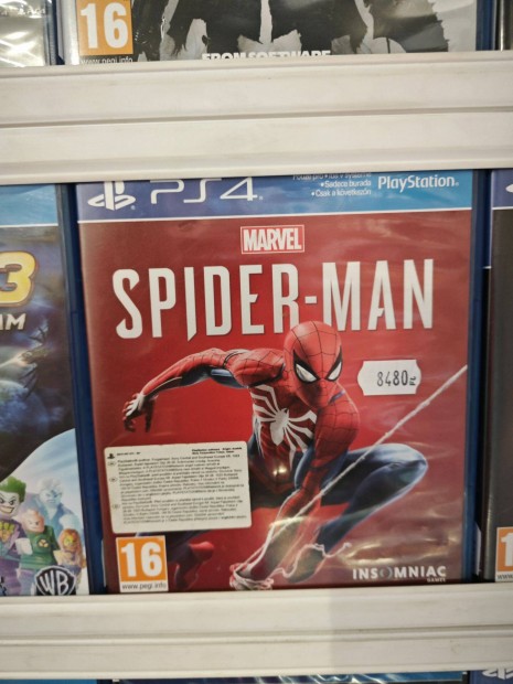 Marvel Spider Man Playstation 4 (PS4) s mg 400 jtk kszleten!