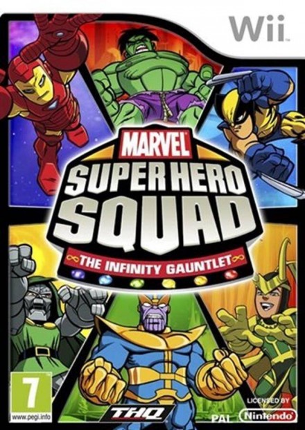 Marvel Super Hero S. Infinity Gauntlet Wii jtk