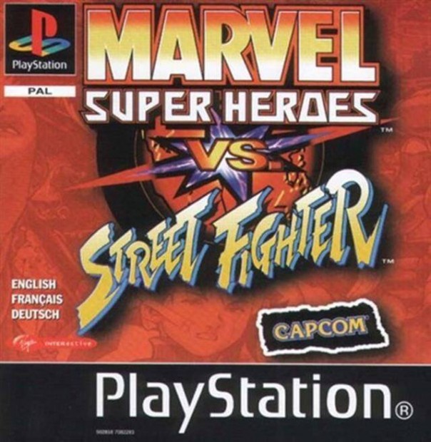 Marvel Super Heroes vs. Street Fighter, Boxed PS1 jtk