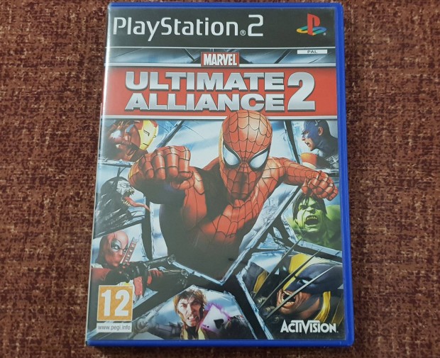 Marvel Ultimate Alliance 2 Eredeti Playstation 2 lemez ( 10000 Ft )