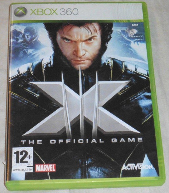 Marvel X-Men The Official Game Gyri Xbox 360 Jtk