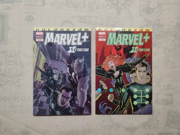 Marvel+ X-faktor 1-9. (klnszmok) + 2018/5 (40. szm)