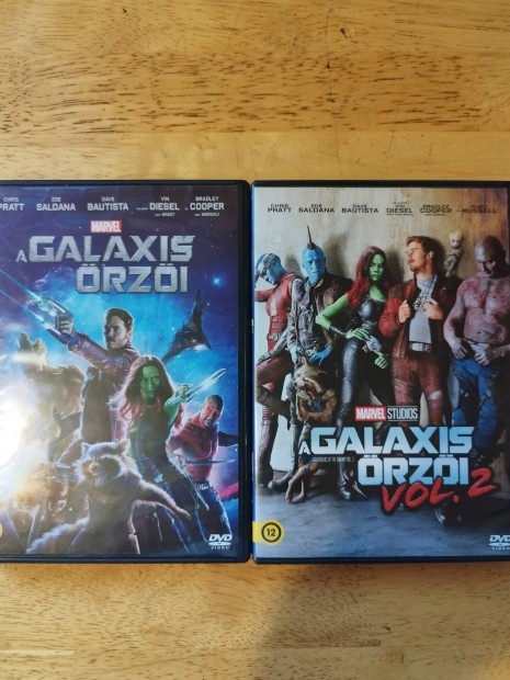 Marvel - A galaxis rzi 1-2 dvd Chris Pratt