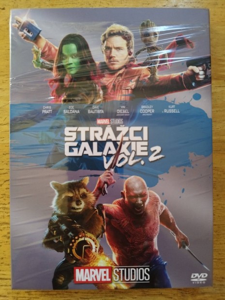 Marvel - A galaxis őrzői 2 papirfeknis dvd Chris Pratt