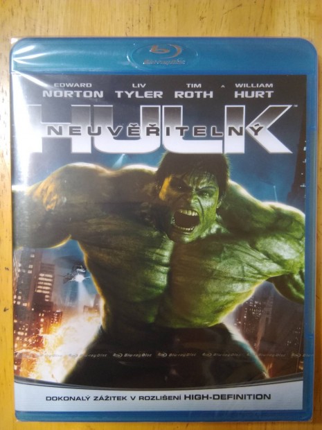 Marvel - A hihetetlen Hulk blu-ray Edward Norton Bontatlan 